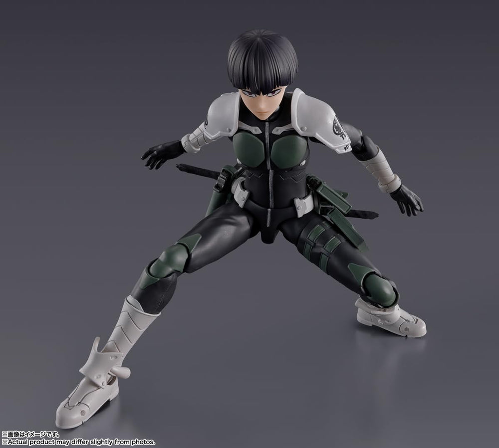 TAMASHII NATIONS Soshiro Hoshina figure showing wrist part options for posing