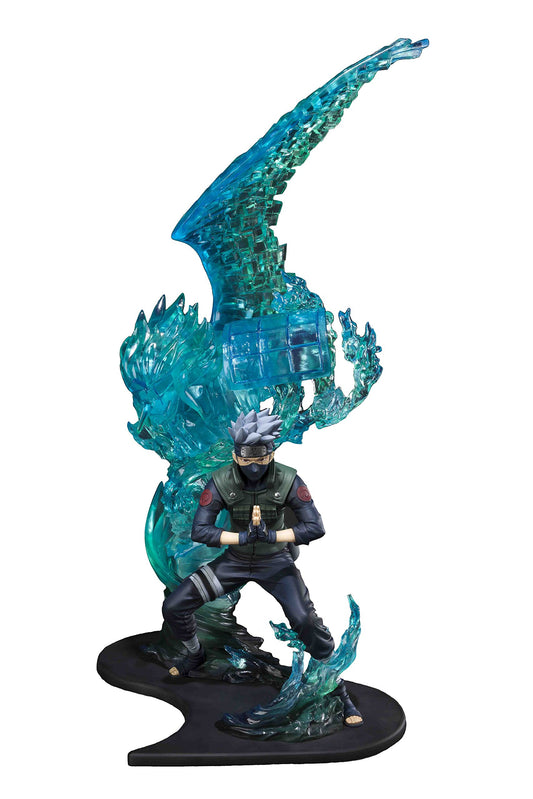 Tamashii Nations Kakashi Susanoo front view for bold display.