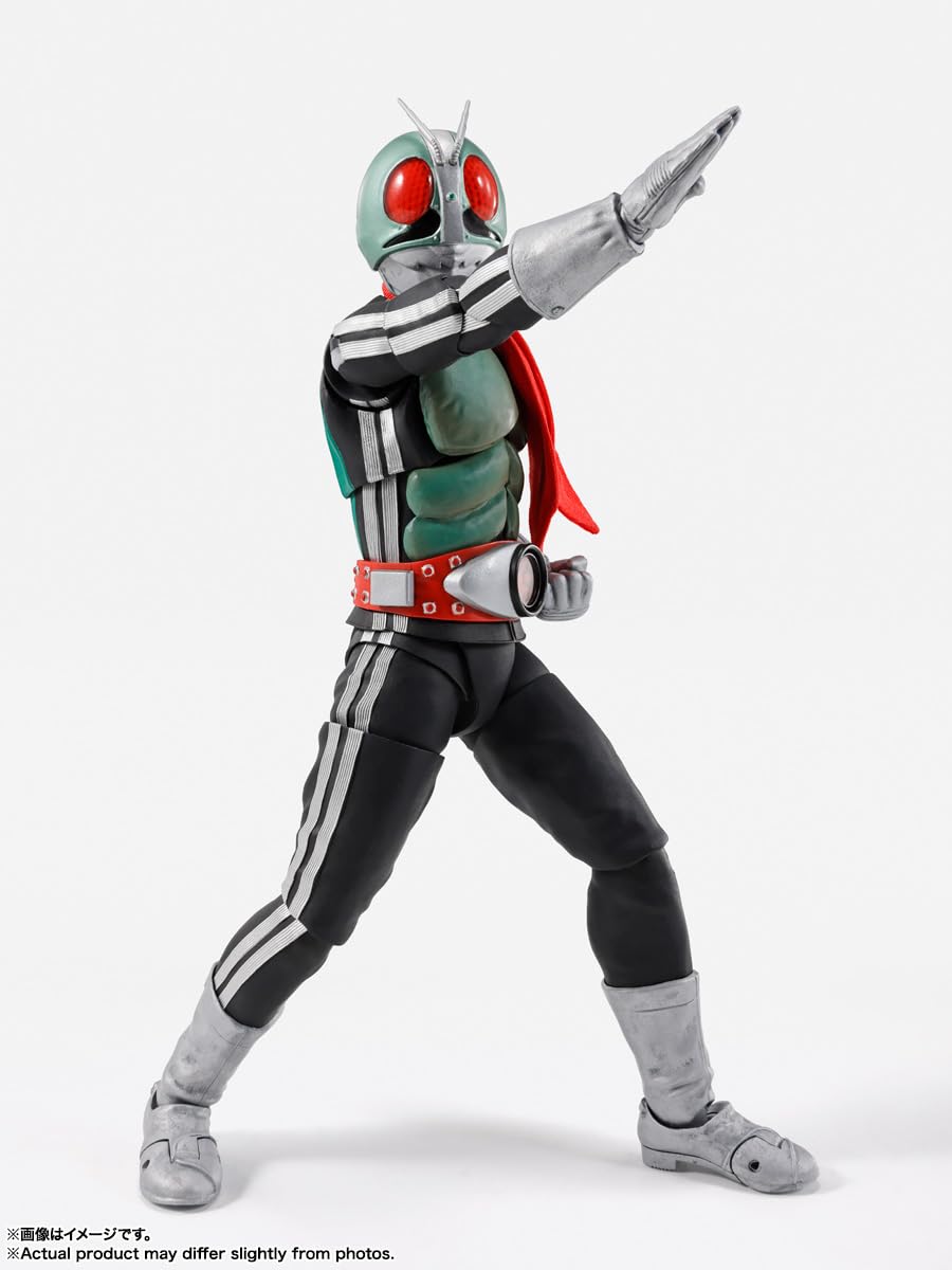 Tamashii Nations Kamen Rider 1 interchangeable hands enable expressive action