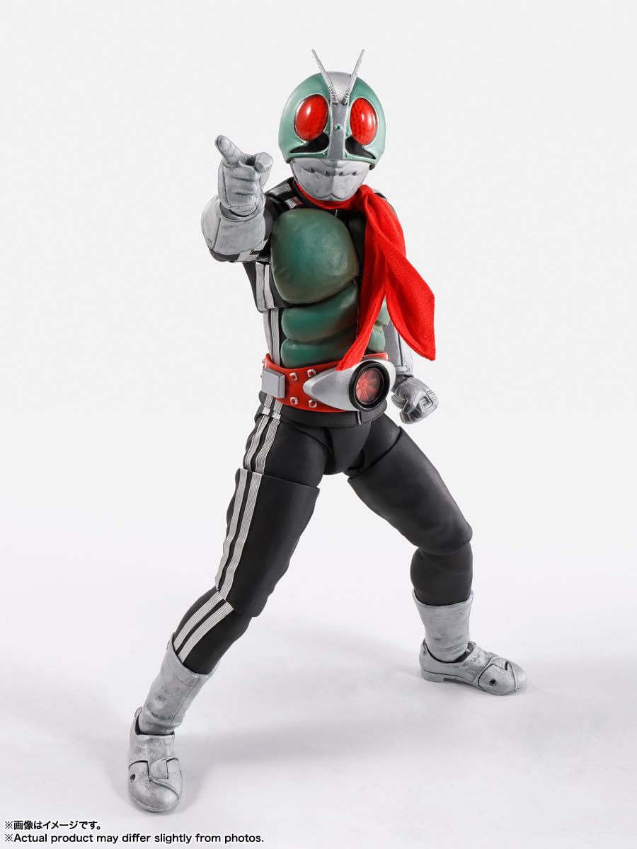 Tamashii Nations Kamen Rider 1 exclusive-pedestal anchors any Showa edition display