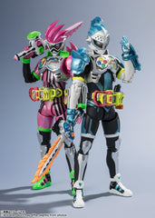 Detailed articulation on Tamashii Nations Kamen Rider Brave for expressive poses
