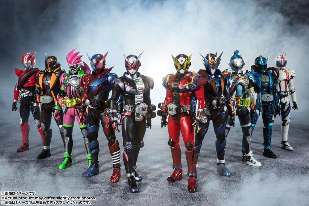 Display-ready packaging for Tamashii Nations Kamen Rider Brave collectors