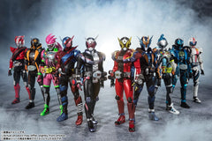 Display-ready packaging for Tamashii Nations Kamen Rider Brave collectors