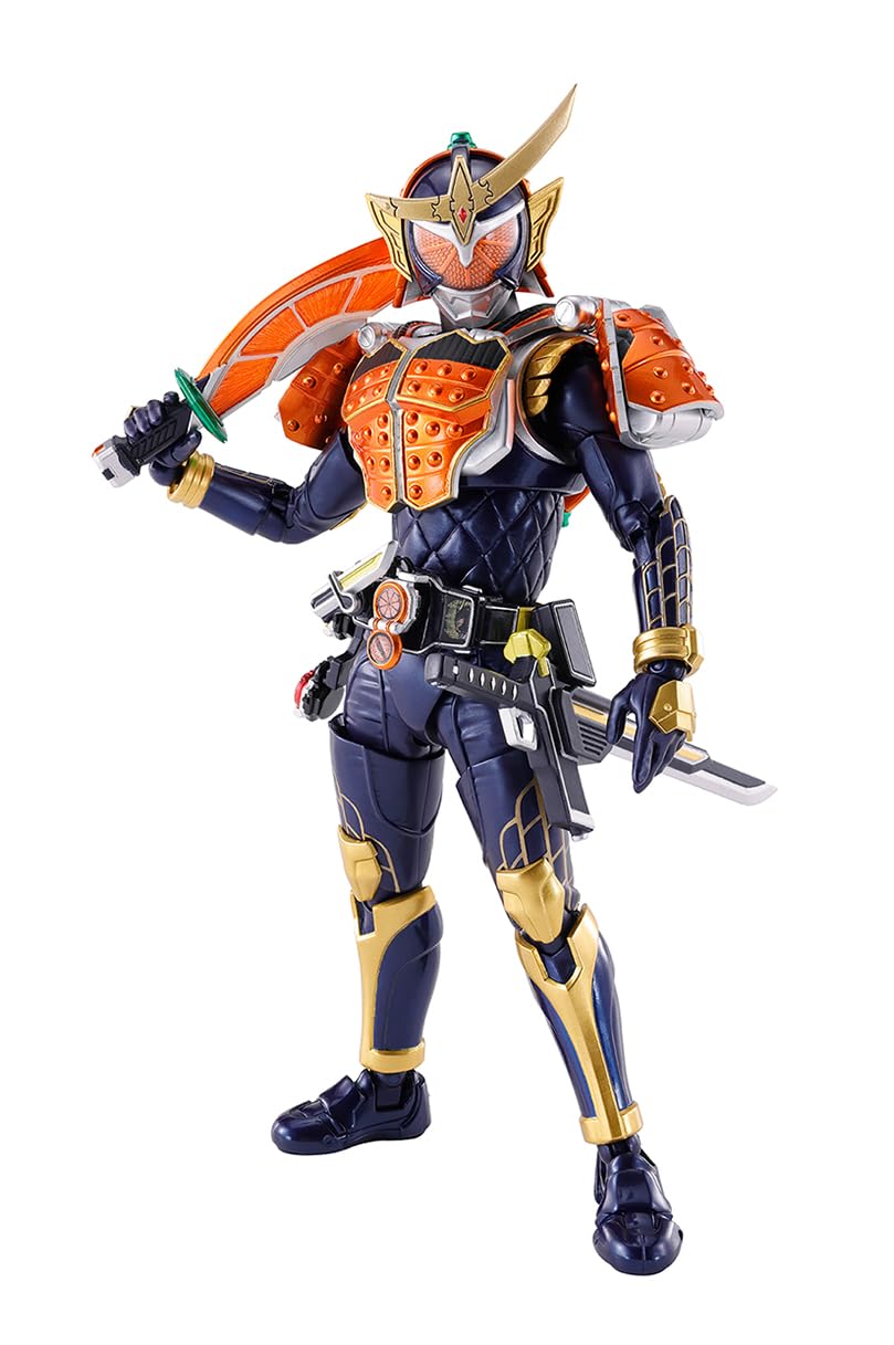 TAMASHII NATIONS Kamen Rider Gaim Orange Arms main body with detailed armor and realistic wrinkles
