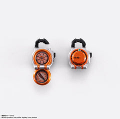 Official packaging of TAMASHII NATIONS Kamen Rider Gaim Orange Arms