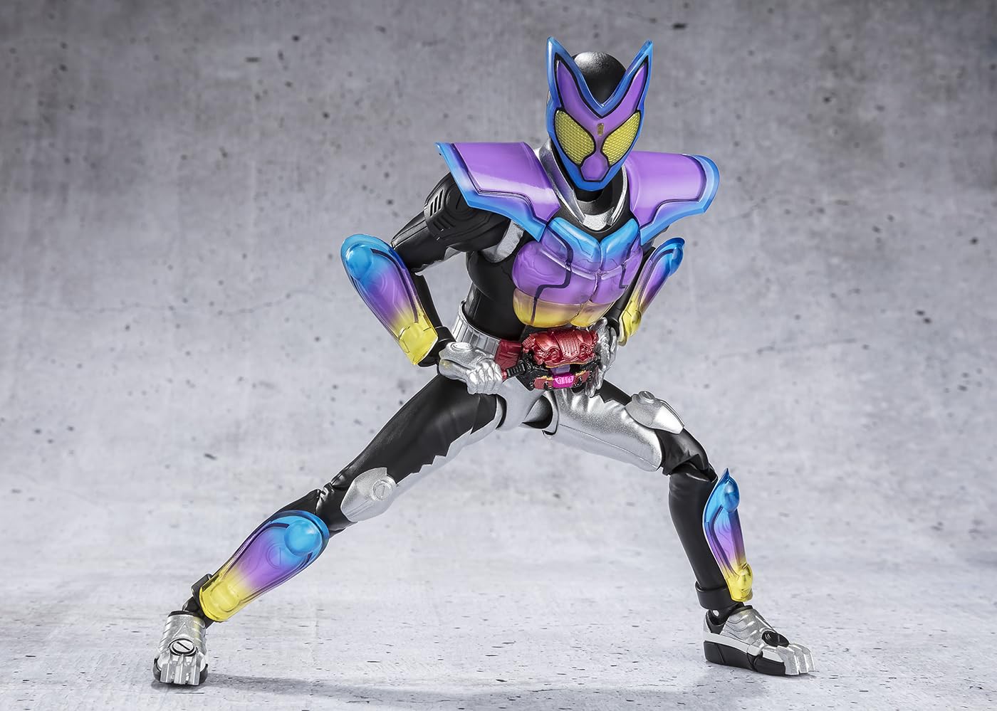 Interchangeable wrist parts enable varied hand poses for action scenes