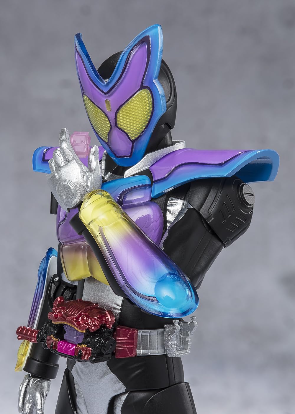 Candy-inspired clear armor design adds playful, eye-catching character to your display