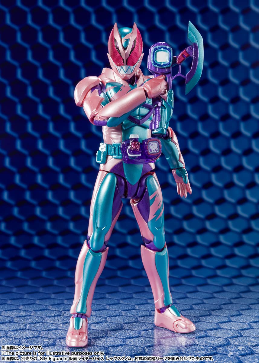 TAMASHII NATIONS Revi Rex Genome exclusive accessories for display variety.
