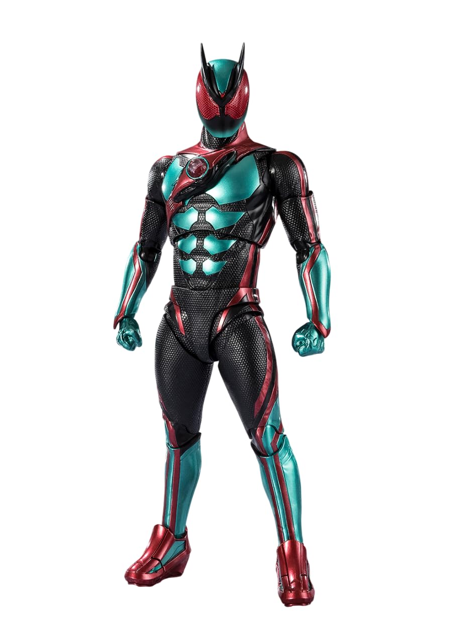 TAMASHII NATIONS Kamen Rider Zeztz Physicam Impact front view for dramatic display.