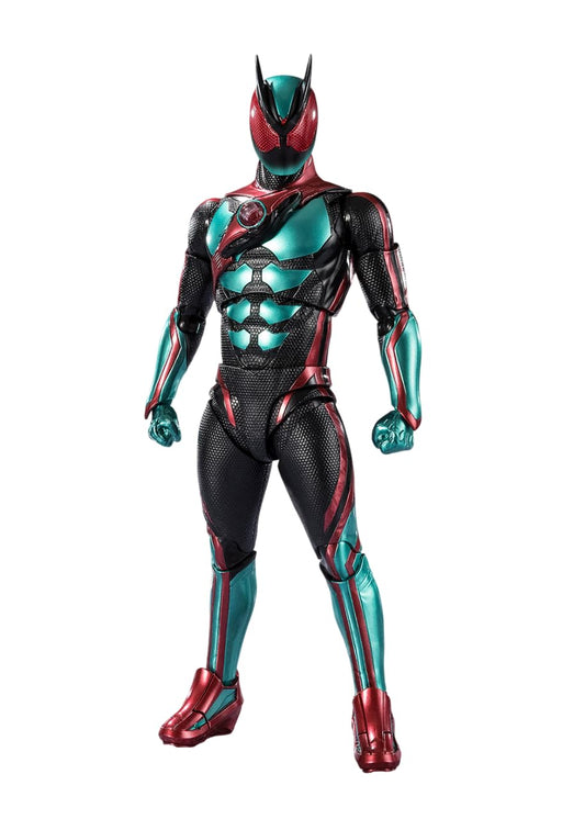 TAMASHII NATIONS Kamen Rider Zeztz Physicam Impact front view for dramatic display.