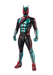 TAMASHII NATIONS Kamen Rider Zeztz Physicam Impact front view for dramatic display.
