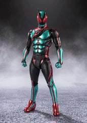 TAMASHII NATIONS Zeztz figure side profile shows articulation and pose options.