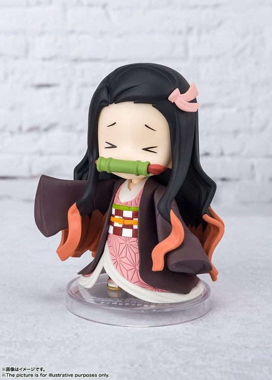 Littl Nezuko Figuarts Mini eyes and face details for collectors