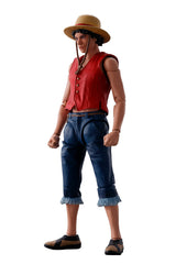 Tamashii Nations Monkey D. Luffy SHFiguarts live-action portrait for display