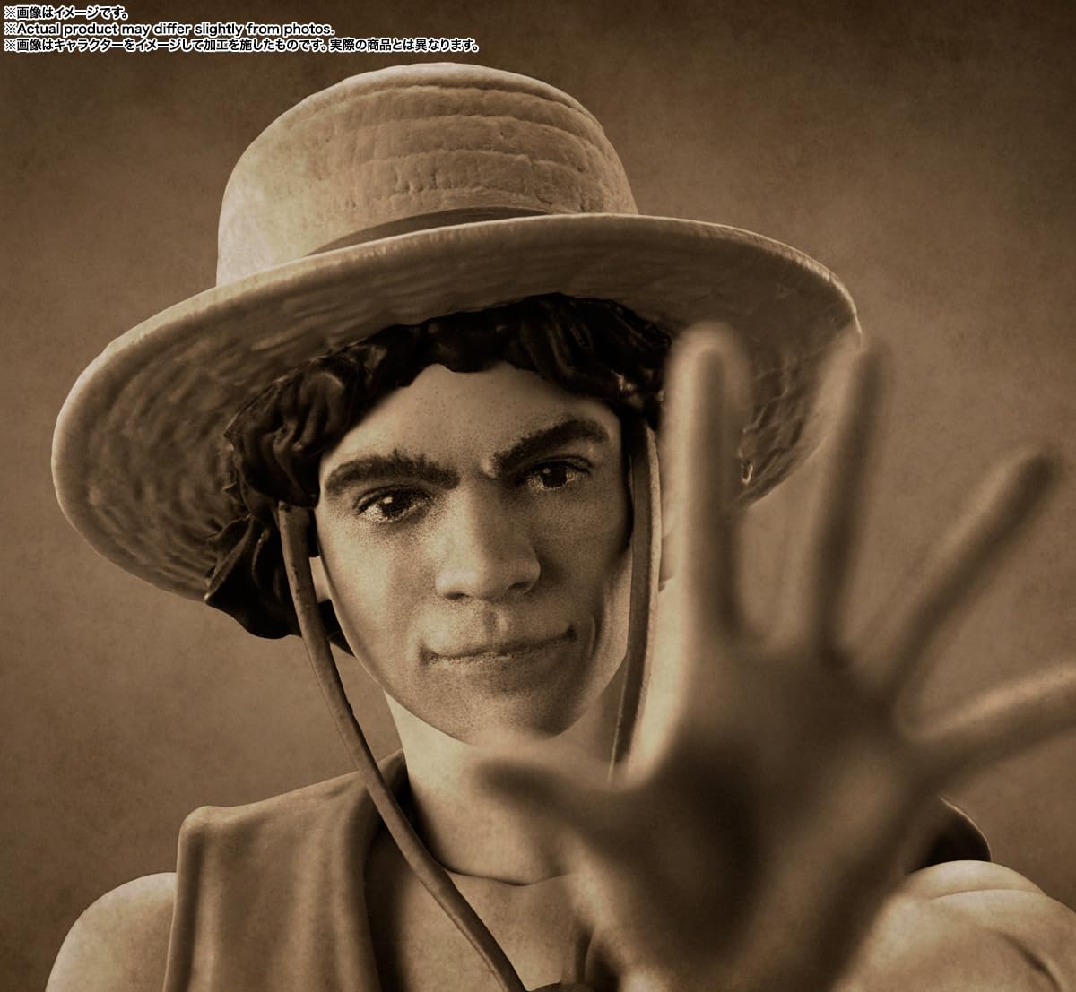 Tamashii Nations Luffy SHFiguarts right hand variant three for expressive gestures
