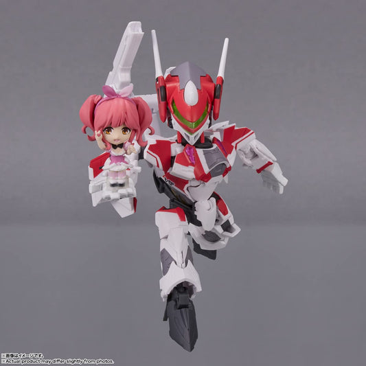 Tamashii Nations Macross Delta Siegfried Battroid head highlights poseable micro-display options.