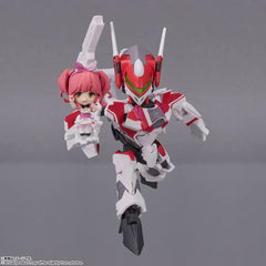 Tamashii Nations Macross Delta Siegfried Battroid head highlights poseable micro-display options.