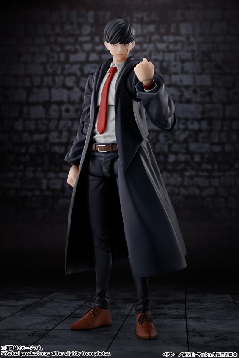 TAMASHII NATIONS Mash Burnedead iron wand for battle-ready scenes.