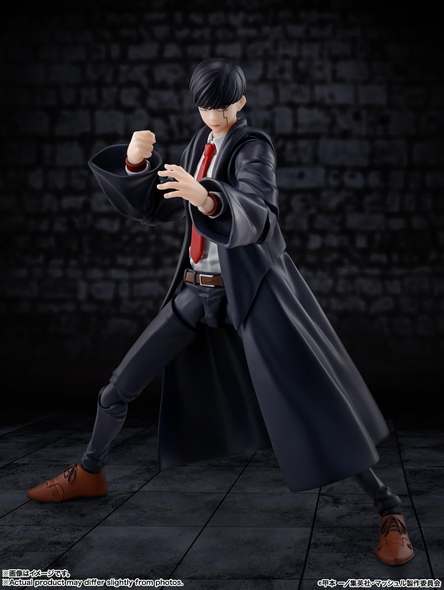 TAMASHII NATIONS Mash Burnedead ready for display on a shelf.
