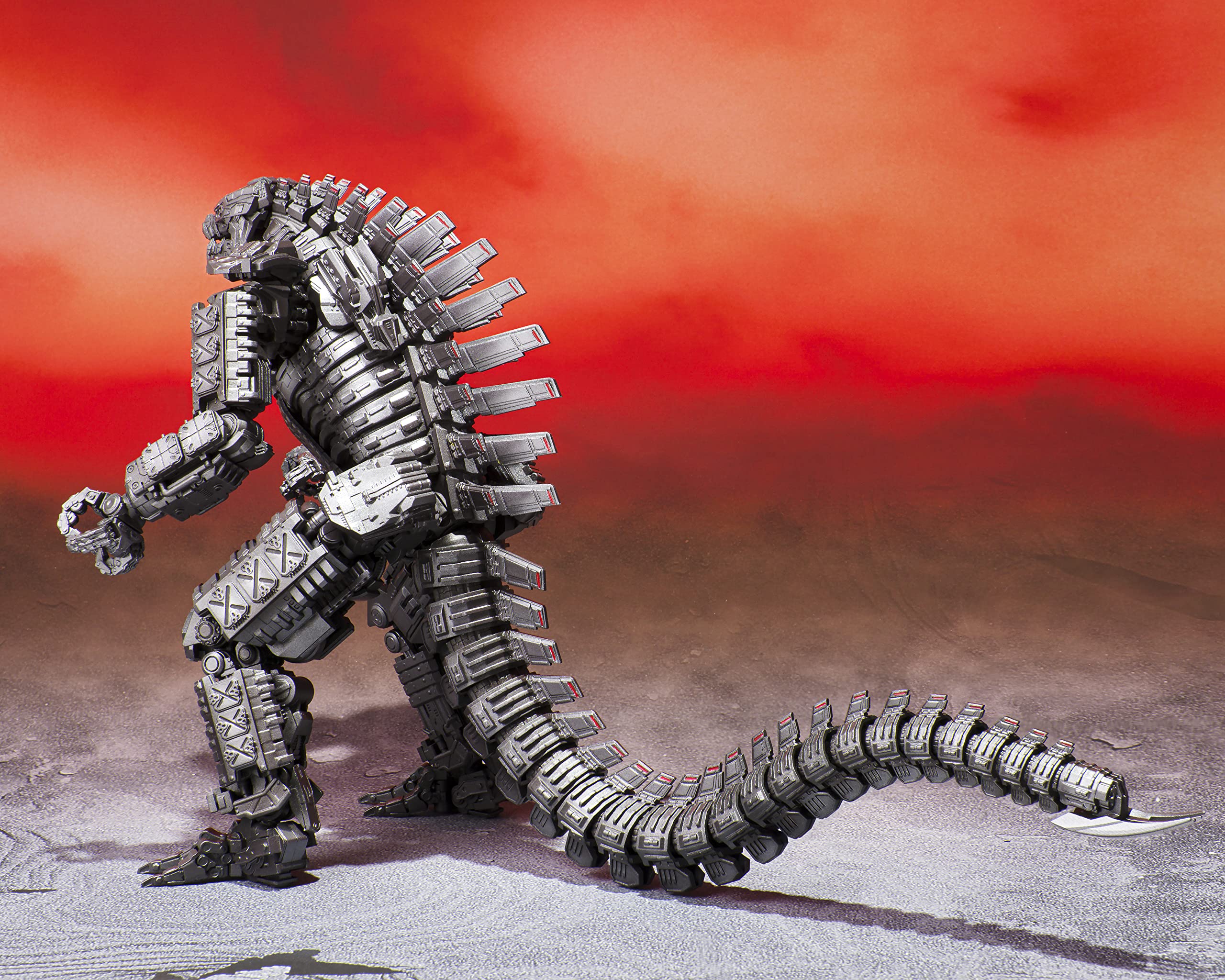 TAMASHII NATIONS Mechagodzilla inspired by Godzilla Vs Kong design.