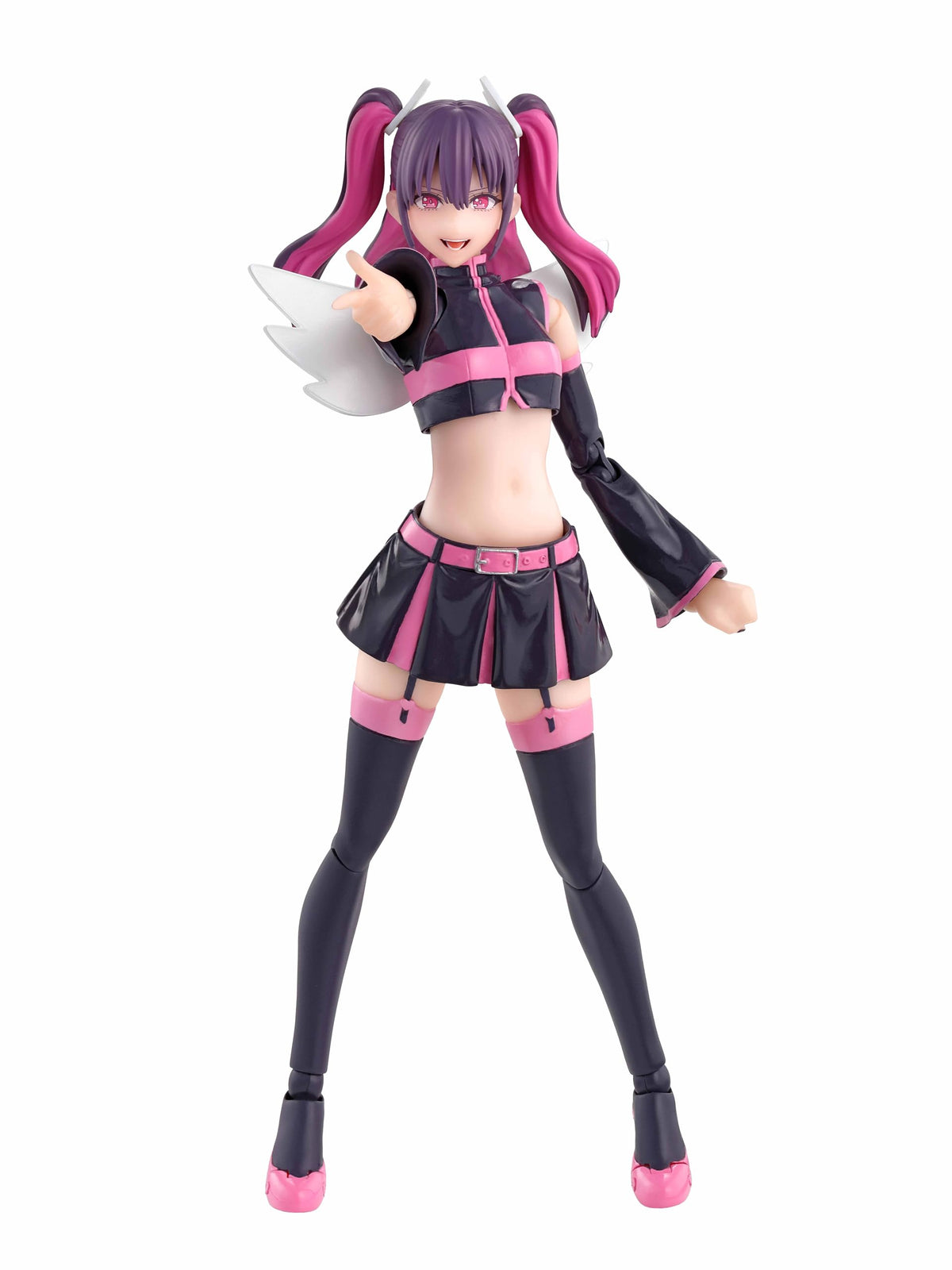 TAMASHII NATIONS Miriella Angel Airborne figure body for dynamic display and pose flexibility.