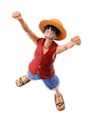 Tamashii Nations Monkey D. Luffy Romance Dawn main body for dynamic action poses.