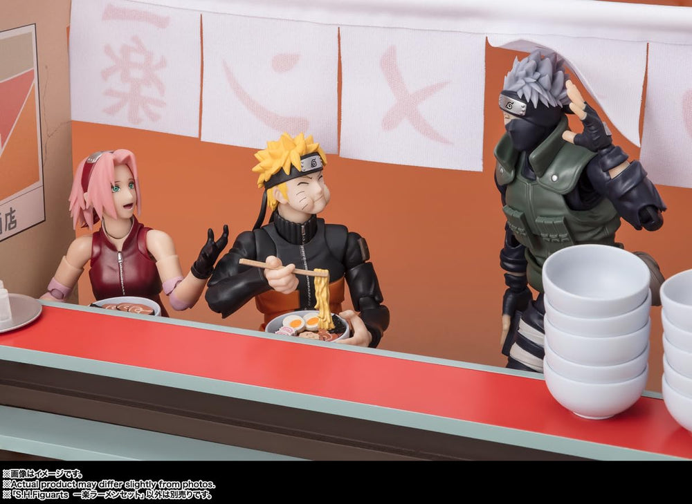 Tamashii Nations Naruto display bundle contents for collectors and fans.