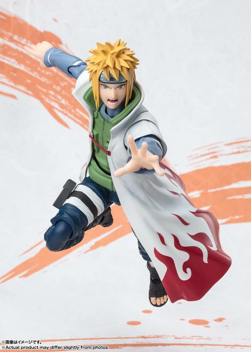 Tamashii Nations Naruto Minato Namikaze Narutop99 Edition kunai accessory for authentic scenes