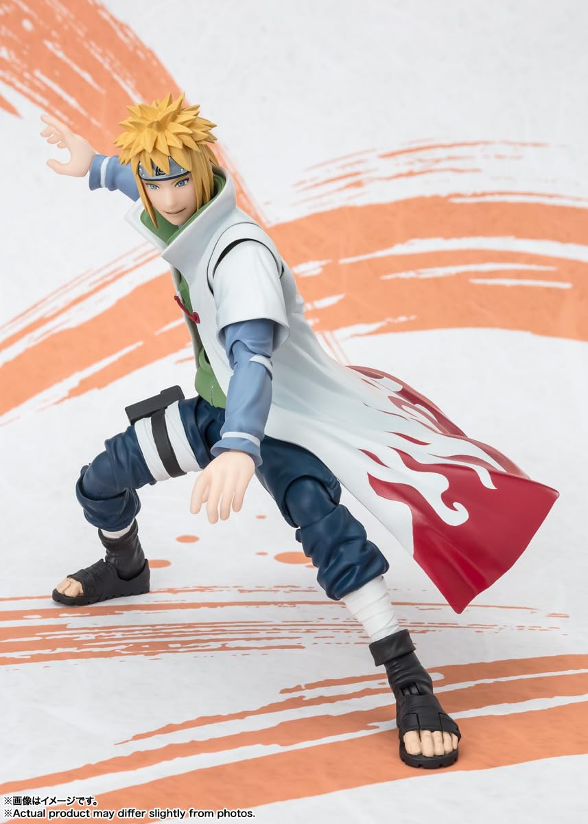 Tamashii Nations Naruto Minato Namikaze Narutop99 Edition rasengan accessory for action-ready display