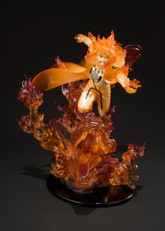 Tamashii Nations Naruto Minato Namikaze pose highlights dynamic Kizuna moment for collection.