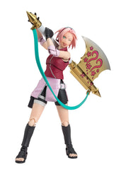TAMASHII NATIONS Naruto Sakura Haruno Narutop99 Edition main body posed for display.