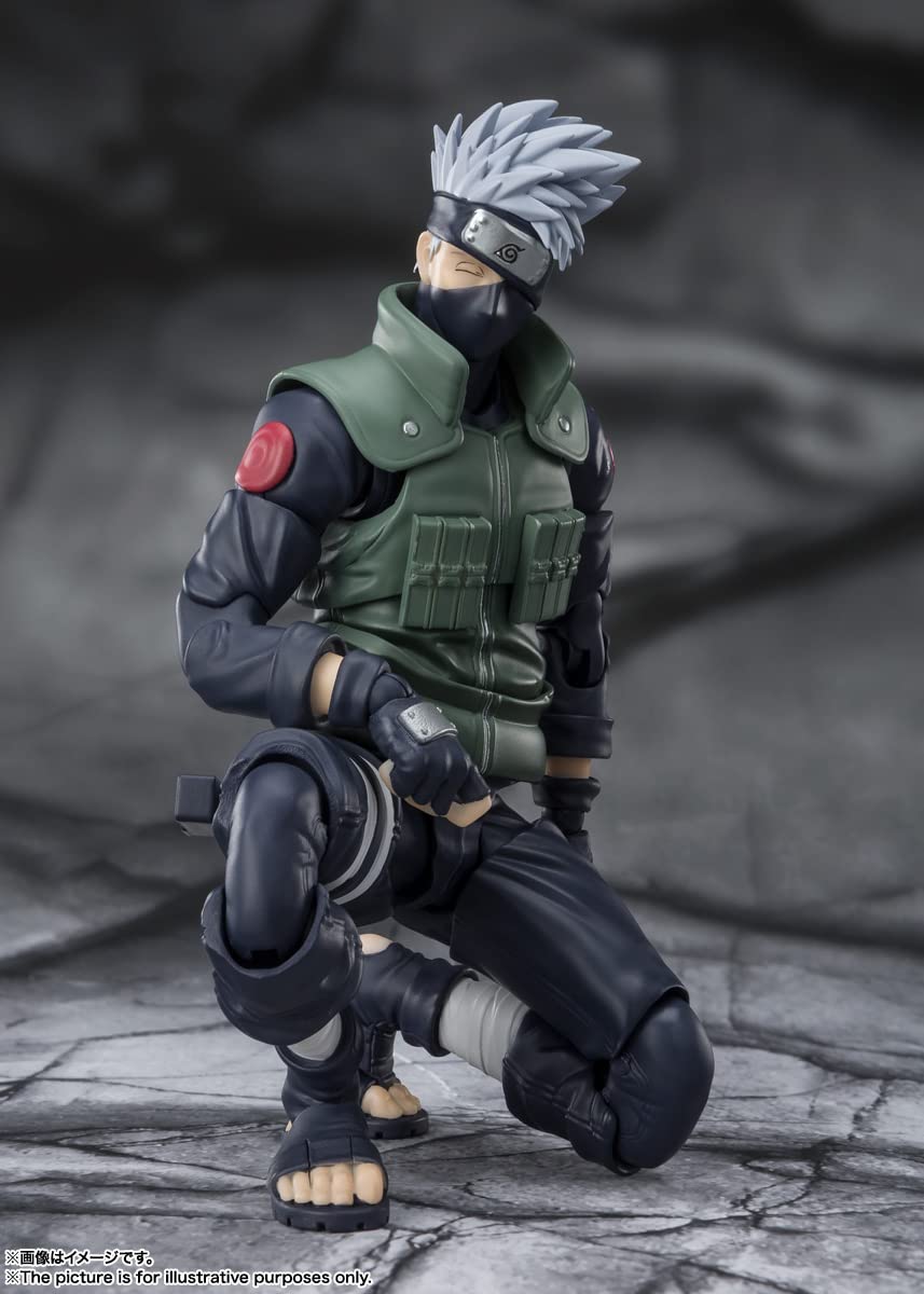 Tamashii Nations Kakashi left-hand set broadens gesture options