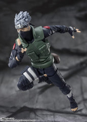 Tamashii Nations Kakashi spell-weaving hand for dynamic scenes