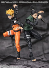 TAMASHII NATIONS Shikamaru Nara box-content highlights official licensing