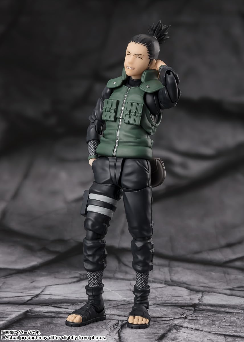 TAMASHII NATIONS Shikamaru Nara chakra sword for dramatic battle setups