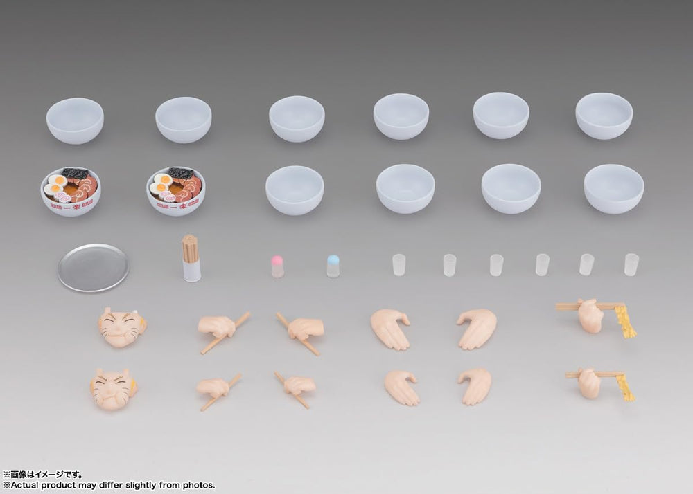 Tamashii Nations Uzumaki right wrist parts for varied gestures and poses.