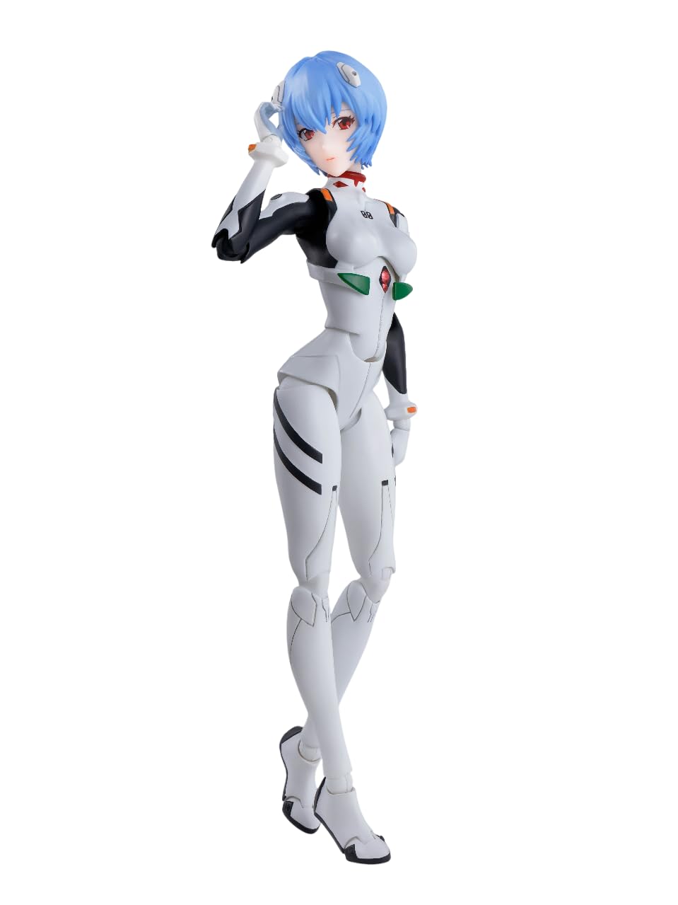 Tamashii Nations Rei Ayanami S.H.Figuarts face parts enable expressive scenes.