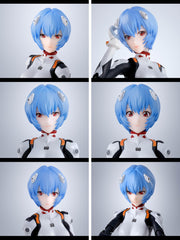Tamashii Nations Rei Ayanami S.H.Figuarts main body offers premium posing.
