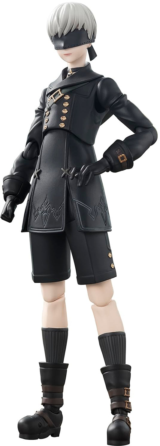 Tamashii Nations NieR Automata Ver1.1a 9S face variation without goggles for varied display options.