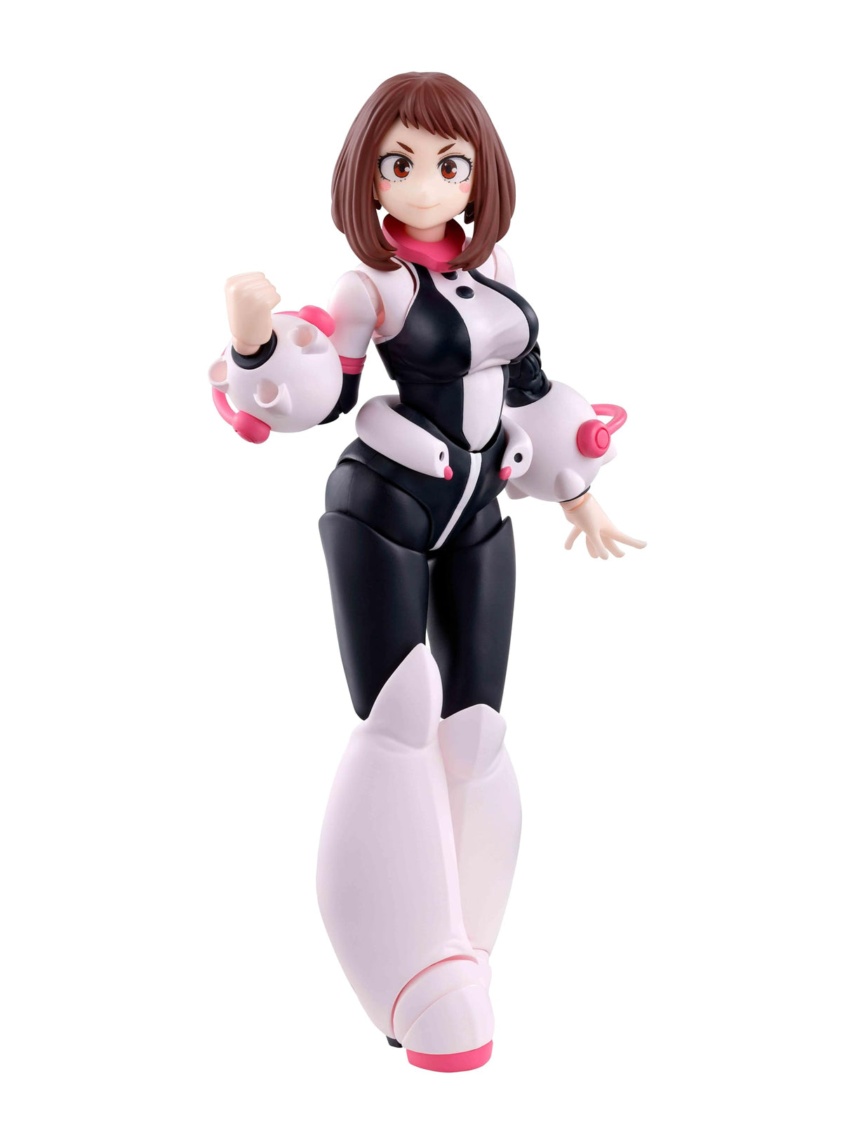 Tamashii Nations Ochako Uraraka S.H.Figuarts front view for dynamic display poses