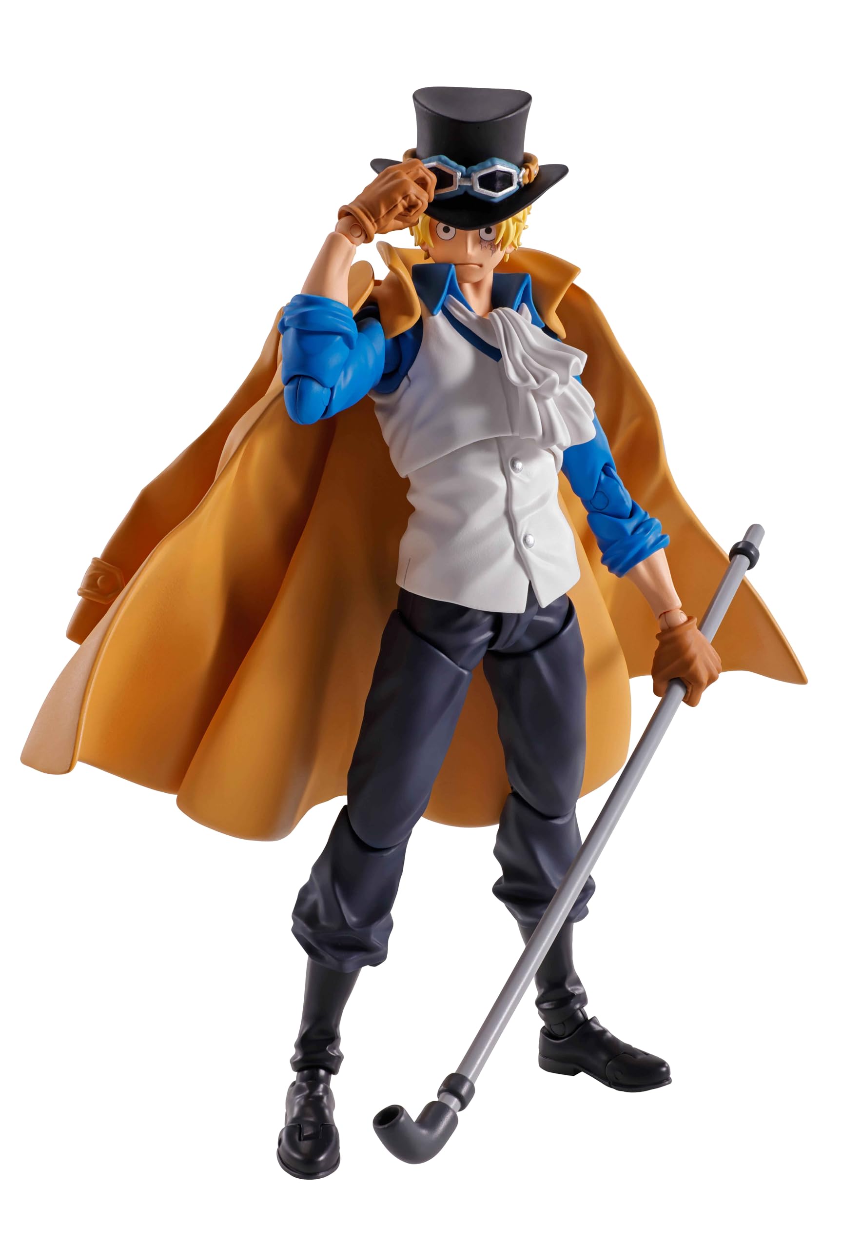 TAMASHII NATIONS Sabo figure in box, ready for display and collection.