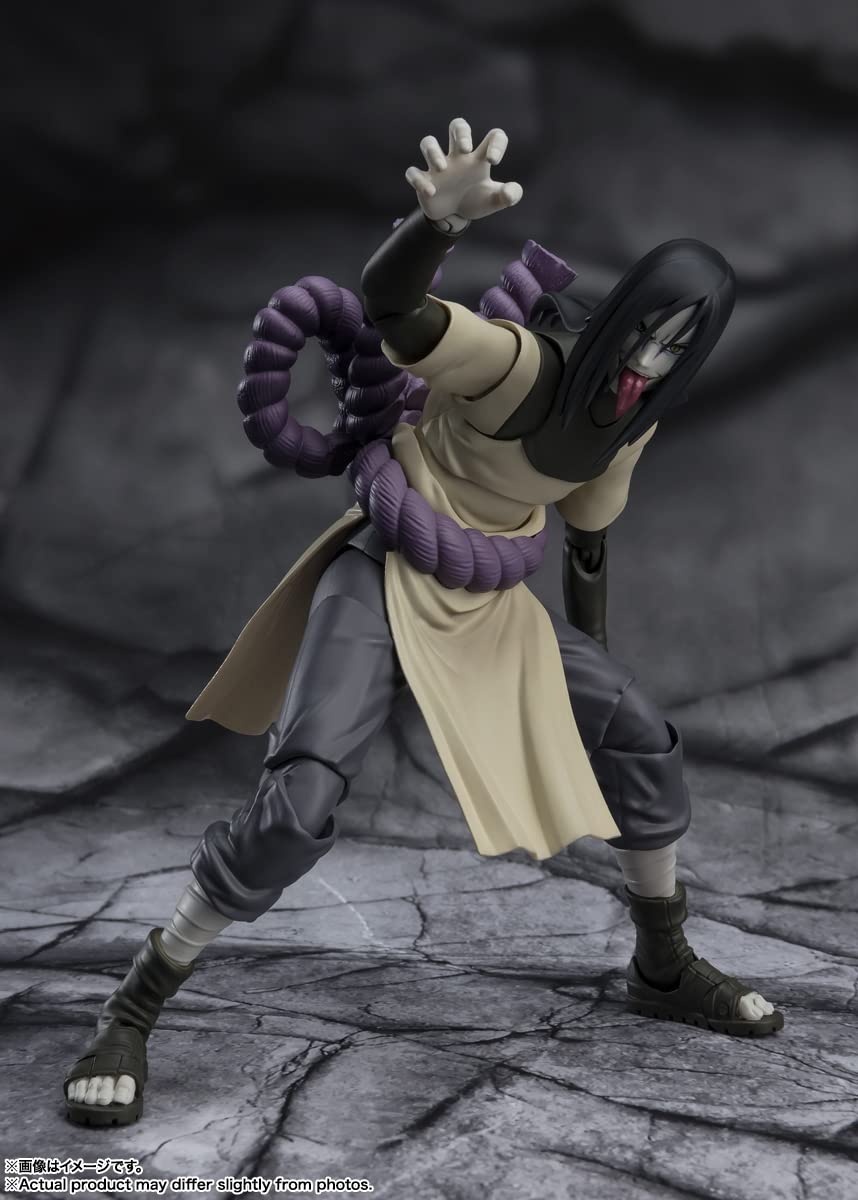 Orochimaru S.H.Figuarts hidden shadow snake hands for dramatic scenes