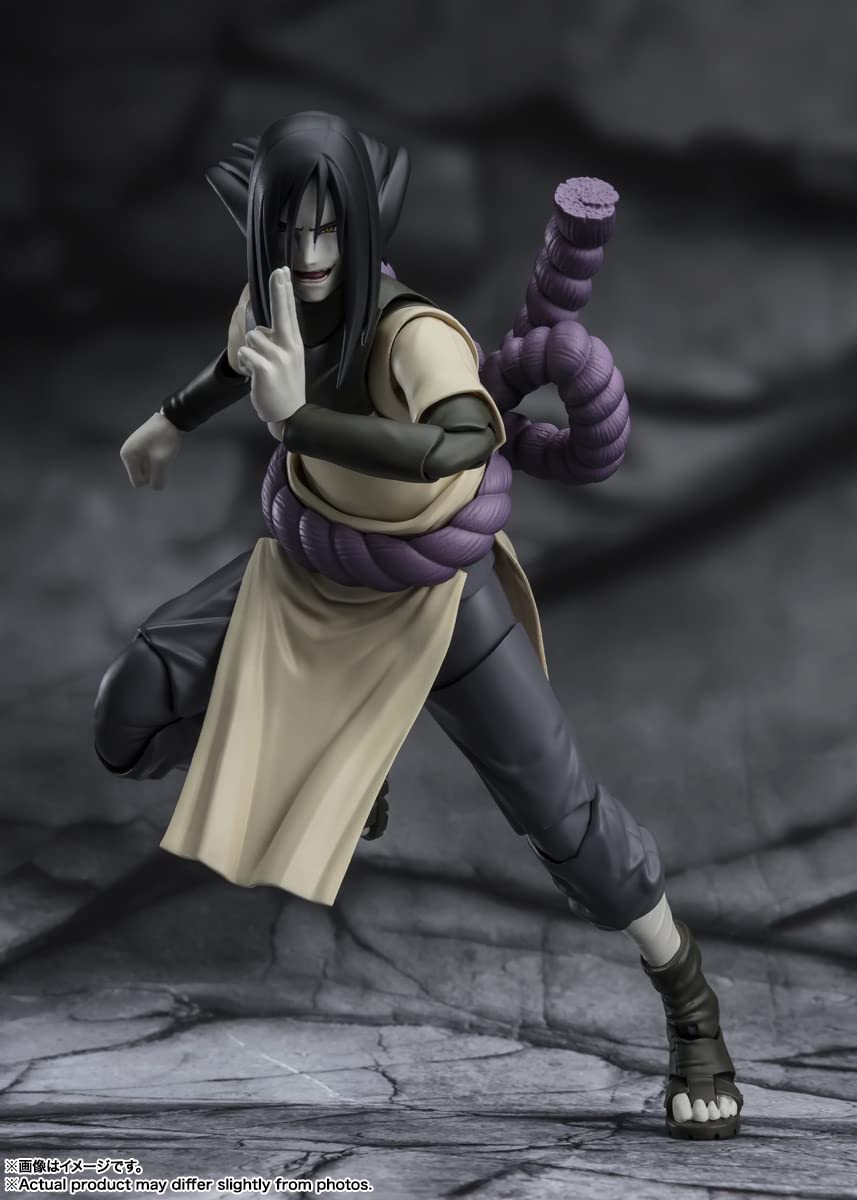 Orochimaru S.H.Figuarts multiple expressions for varied poses