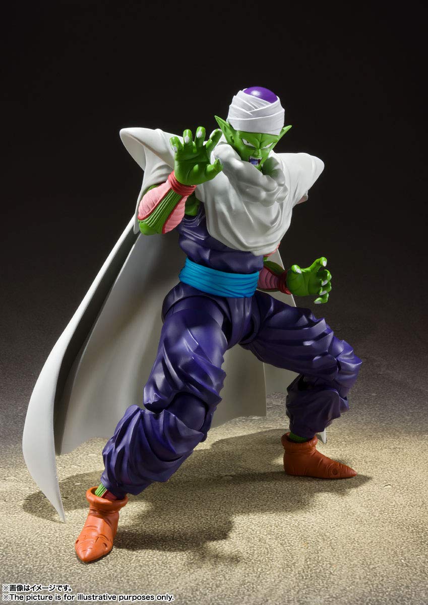 Tamashii Nations Piccolo fold arms parts support dynamic poses.