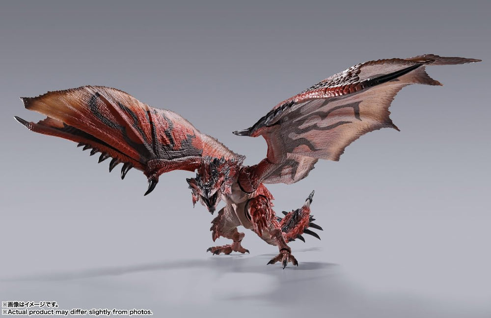 TAMASHII NATIONS Rathalos flame effects add action-oriented display.