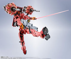 TAMASHII NATIONS Red Gundam hammer bits for bold action scenes.