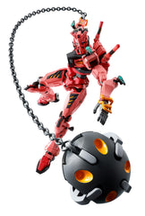 TAMASHII NATIONS Red Gundam main body for dynamic display.