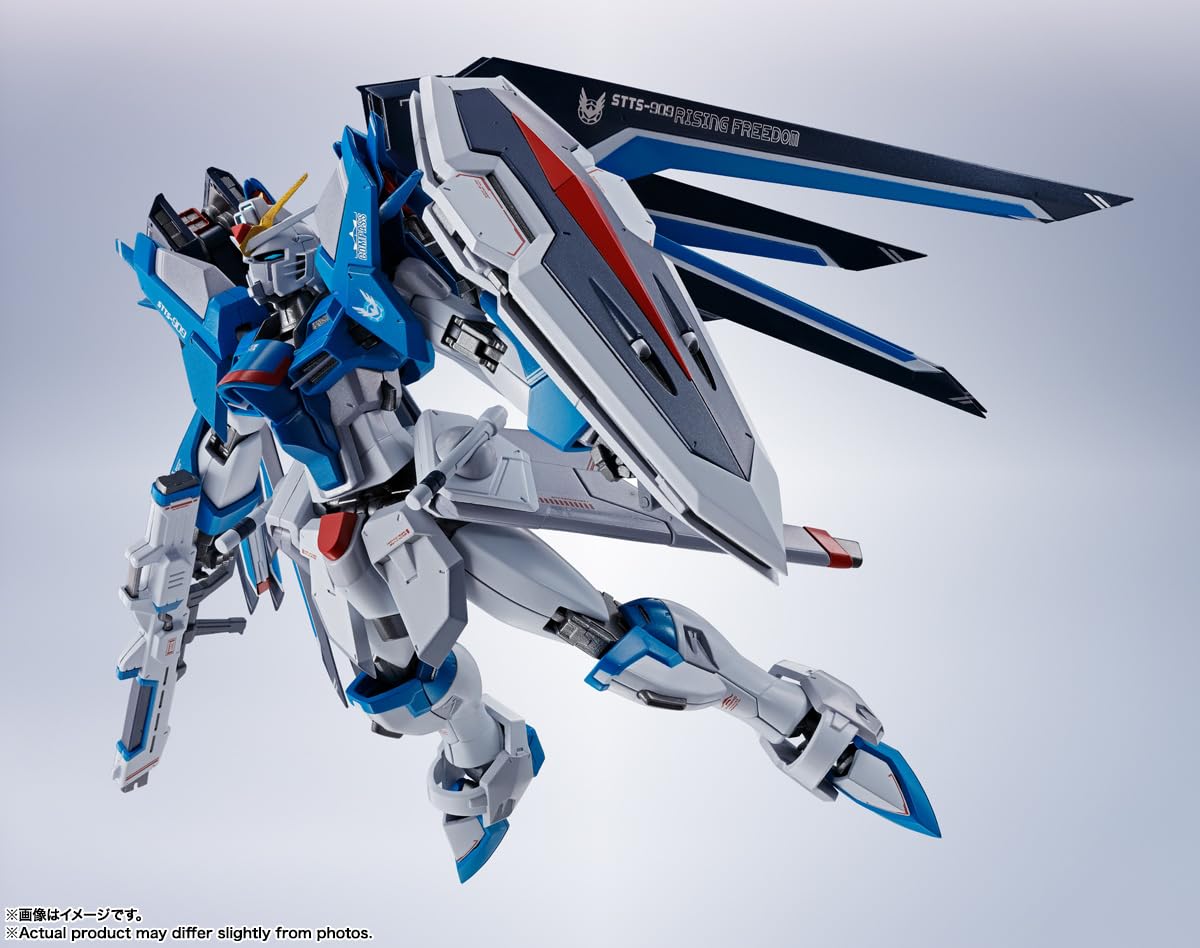 Tamashii Nations Rising Freedom Gundam shield for ready defensive displays