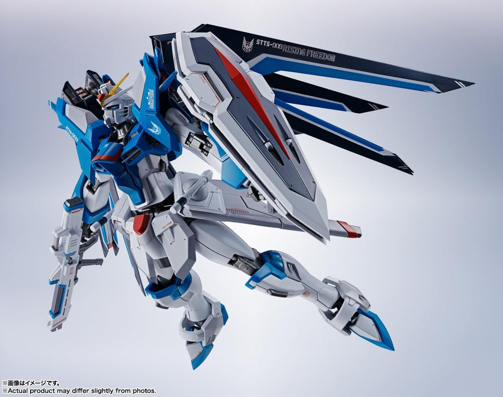 Tamashii Nations Rising Freedom Gundam shield for ready defensive displays