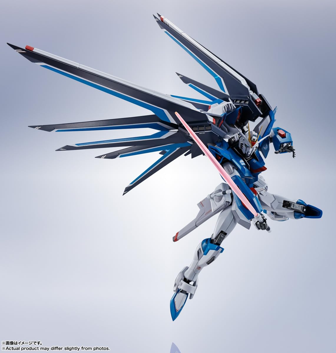 Tamashii Nations Rising Freedom Gundam stand joint set improves stability
